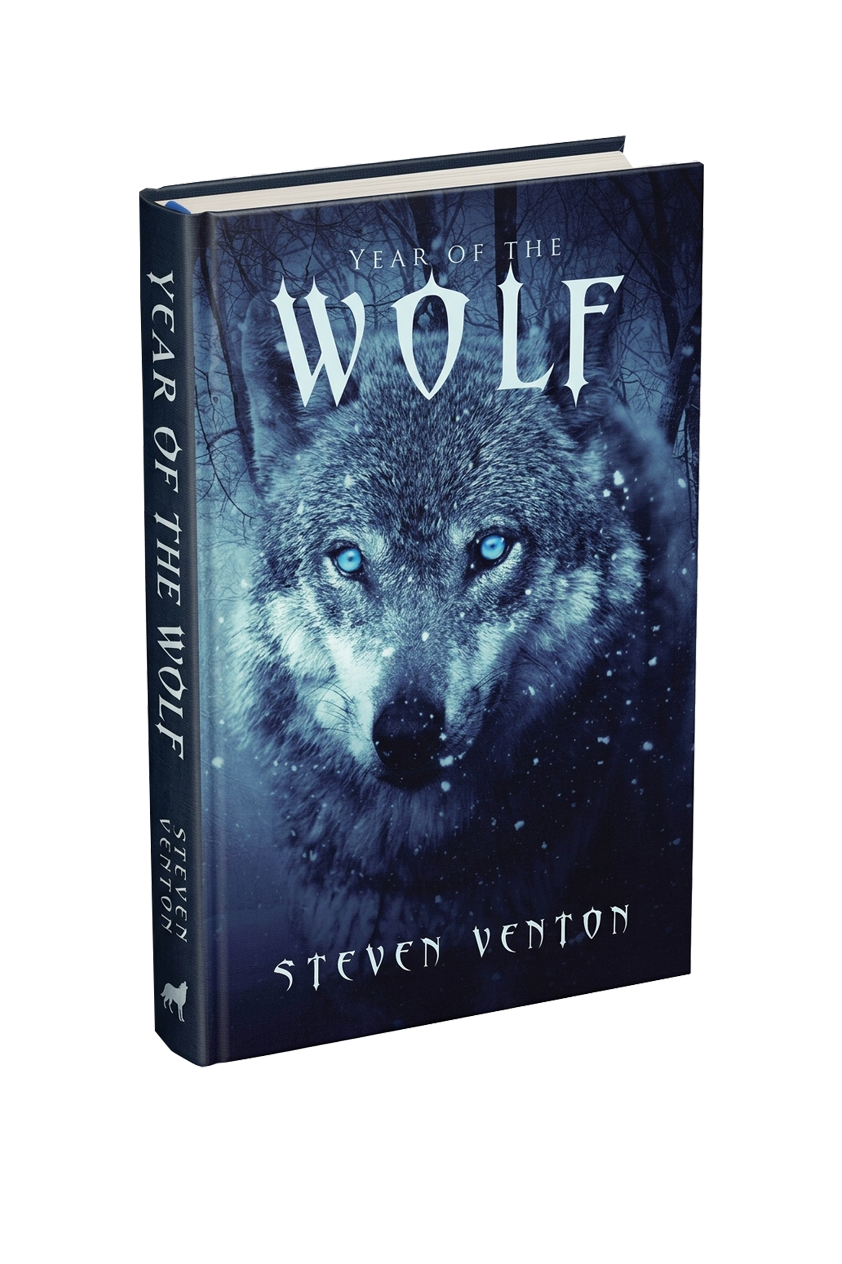 Year of the Wolf book cover by Steven Venton